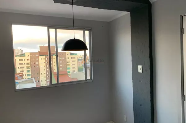 Apartamento para venda com 2 dormitórios, 1 suíte, 3 banheiros e 1 vaga no Parque São Vicente em Mauá