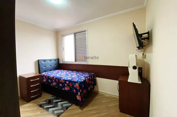 APARTAMENTO 3 QUARTOS, MOBILIADO A VENDA - Casa Branca, Santo André