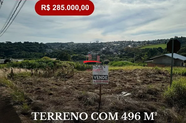 Terreno de esquina no Loteamento Peloso
