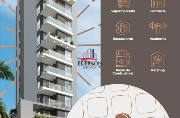 APARTAMENTO NA PLANTA À VENDA COM 01 SUÍTE + 01 QUARTO - Foto 4