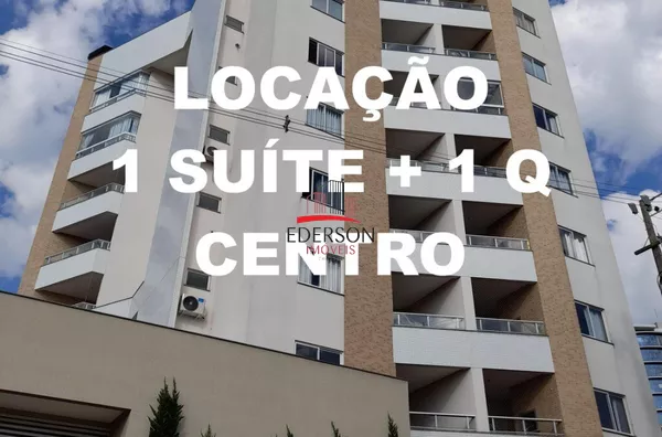 APARTAMENTO COM 01 SUÍTE + 01 QUARTO PARA LOCAÇÃO - Foto 1