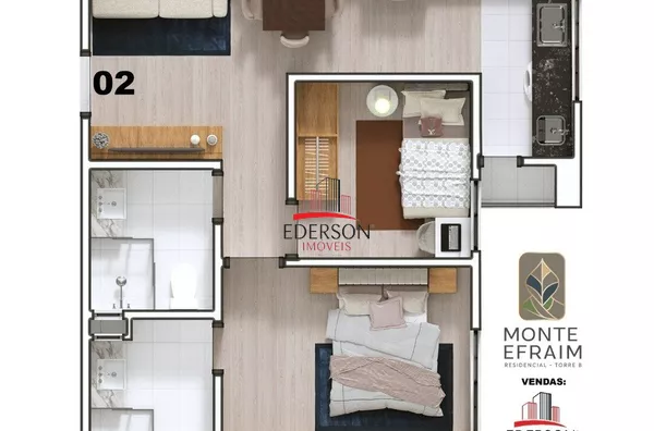 Apartamento para compra,  Centro, Pato Branco