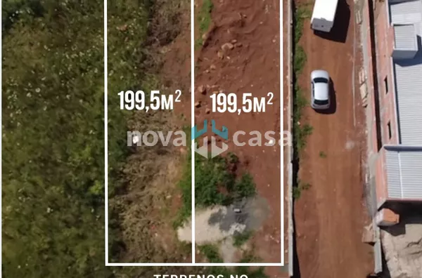 casa na planta, loteamento contestado