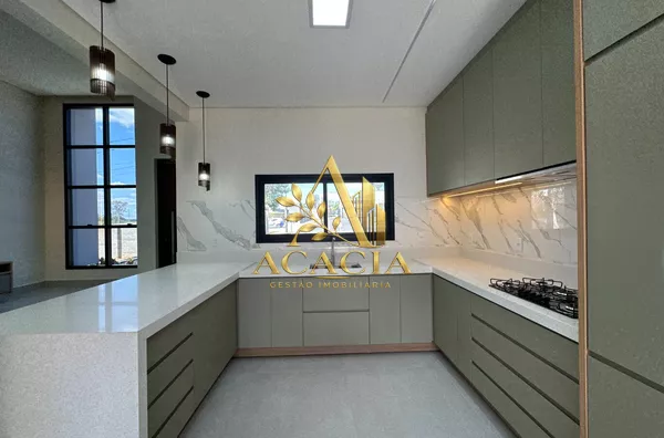 Casa térrea com 3 suítes Condomínio Jardim Mantova Indaiatuba SP