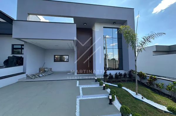Casa térrea com 3 suítes Condomínio Jardim Mantova Indaiatuba SP