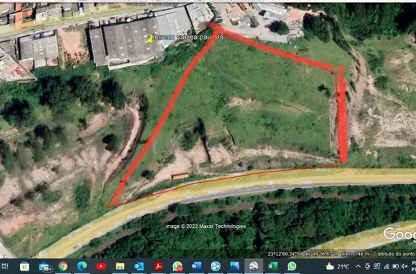 Terreno Industrial de 14.800 m2 na venda e locação - Avenida Marginal do Rio Jundiaí- Várzea Paulista