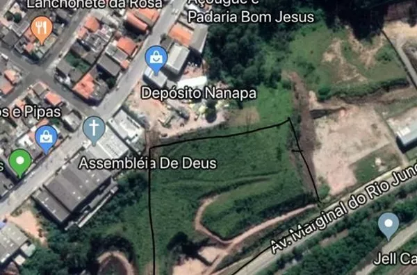 Terreno Industrial de 14.800 m2 na venda e locação - Avenida Marginal do Rio Jundiaí- Várzea Paulista