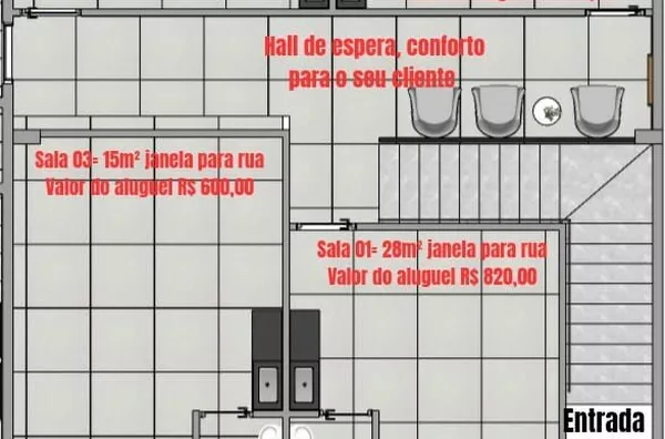 Sala comercial para aluguel,  Vila Nova Trieste, Jarinu