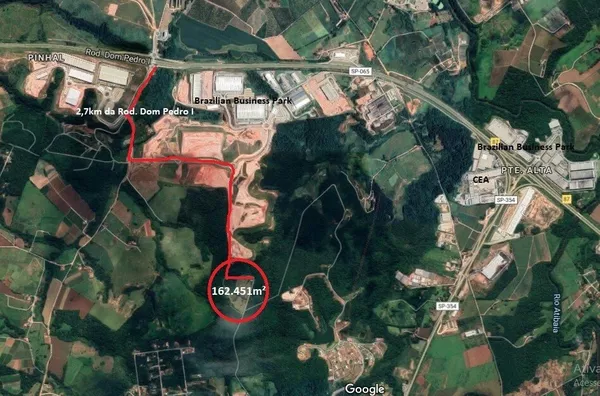 Área Industrial para venda,no bairro  Ponte Alta-Jarinu/SP