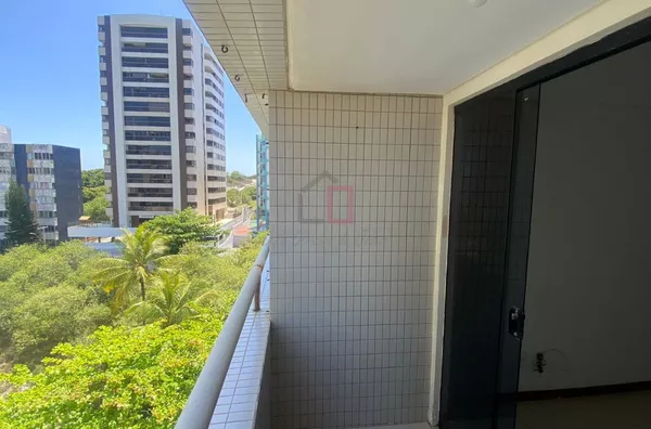 Apartamento 1 dorm para Locaçăo Anual - Armaçăo, Salvador - 60m², 1 vaga