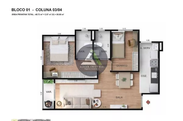 Apartamento para venda e aluguel, 2 quarto(s),  Irajá, Rio De Janeiro