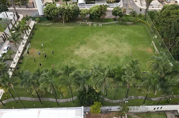 Campo futebol condominio