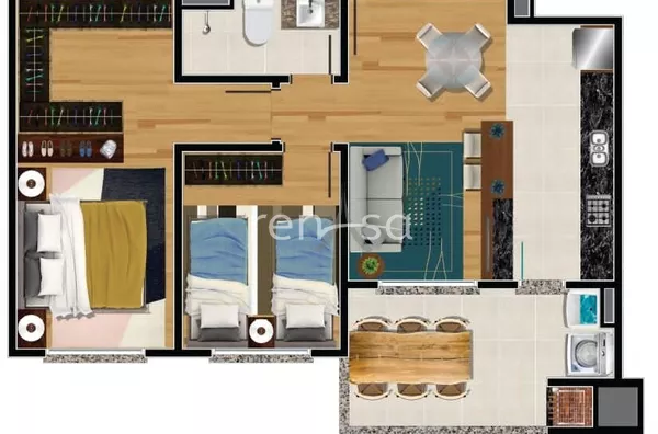 Apartamento 03 dormitorios para venda,  Vinhedos, Caxias Do Sul