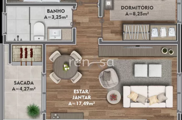 Apartamento, 2 quarto(s), Sanvitto II, Caxias Do Sul