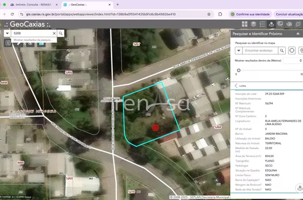 Terreno Avenida para venda,  Jardim Iracema, Caxias Do Sul
