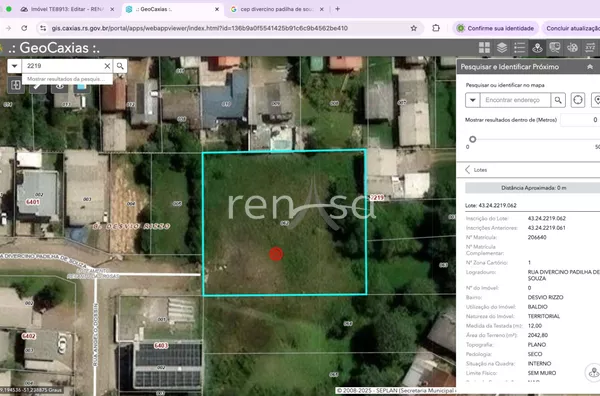 Terreno para venda,  Desvio Rizzo, Caxias Do Sul
