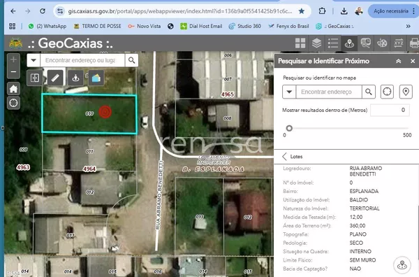 Terreno para venda,  Esplanada, Caxias Do Sul
