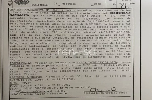 Apartamento para venda, 1 quarto(s),  São Pelegrino, Caxias Do Sul - Foto 19
