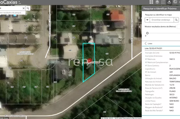 Terreno para venda,  Esplanada, Caxias Do Sul