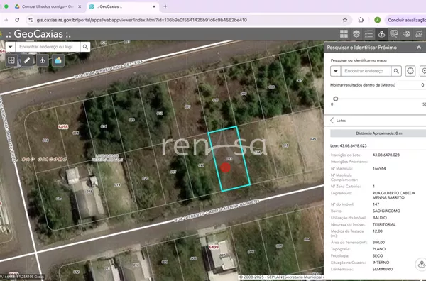 Terreno para venda,  São Giácomo, Caxias Do Sul