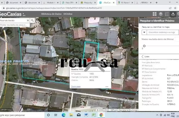 Terreno, Rio Branco, Caxias do Sul