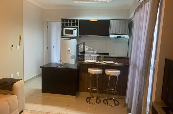 Apartamento Mobiliado para aluguel, Edificio Caires, 1 quarto(s),  Vila Universitaria, Bauru