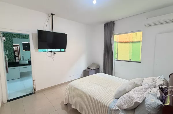 casa plana 3 quartos, em lote inteiro no Letícia - Venda nova - Foto 9