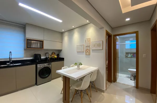 Apartamento com área gourmet para venda, 2 quartos no Piratininga (venda Nova), Belo Horizonte - Foto 5