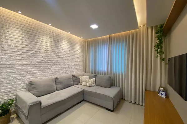 Apartamento com área gourmet para venda, 2 quartos no Piratininga (venda Nova), Belo Horizonte - Foto 2
