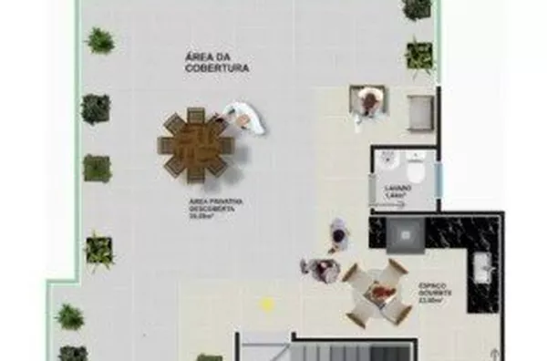 Cobertura Exclusiva 3 Quartos com 2 Vagas em Localização Privilegiada no Santa Mônica - Foto 6