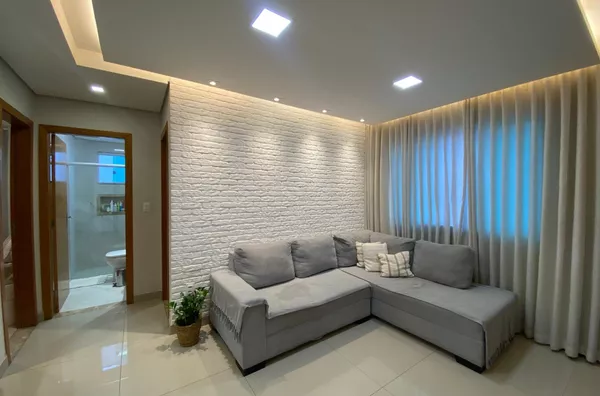 Apartamento com área gourmet para venda, 2 quartos no Piratininga (venda Nova), Belo Horizonte - Foto 4