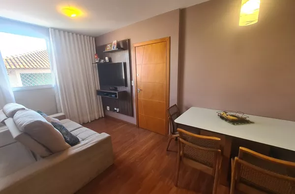 Lindo Apartamento 2 Quartos com 1 Suíte e Planejados e Ótima Localização  no Bairro Minaslândia.