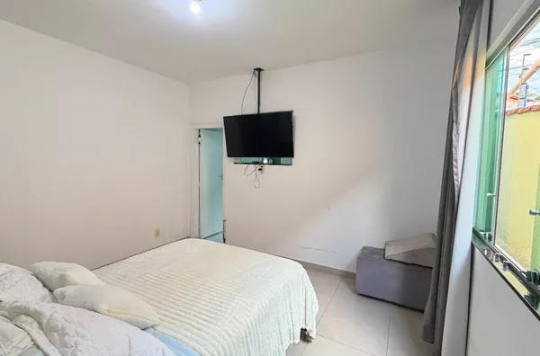 casa plana 3 quartos, em lote inteiro no Letícia - Venda nova - Foto 10