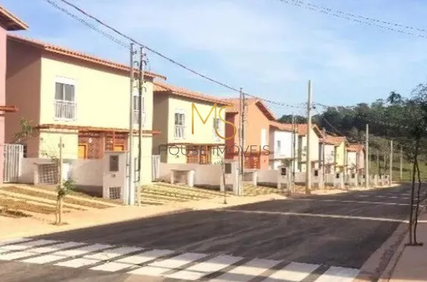 Fachada das casas