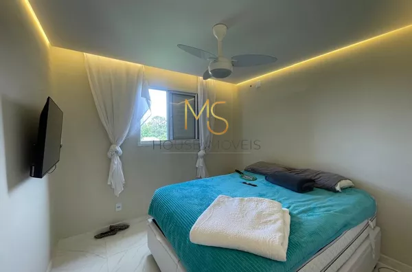 Apartamento para aluguel, com 3 dorms, sendo 1 suíte, cozinha planejada, sala no conceito aberto integrada a varanda gourmet toda envidraçada, vista livre, Jardim Belizário, Cotia - Foto 10