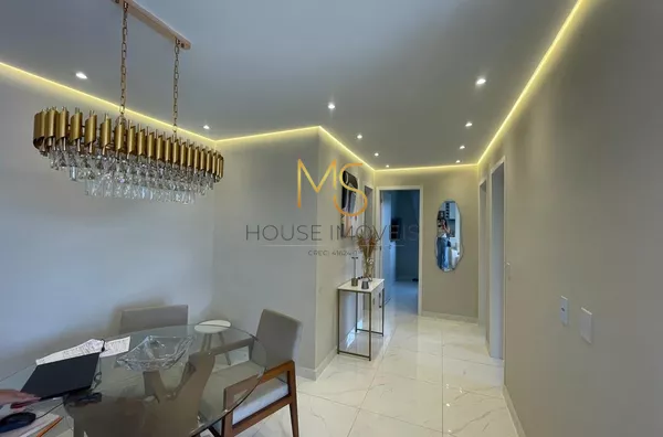Apartamento para aluguel, com 3 dorms, sendo 1 suíte, cozinha planejada, sala no conceito aberto integrada a varanda gourmet toda envidraçada, vista livre, Jardim Belizário, Cotia - Foto 6