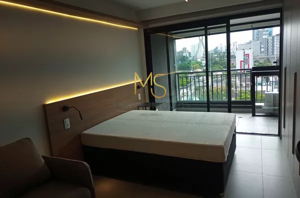 Studio para locação com 33m², na Vila Cordeiro, em São Paulo, SP - Foto 2