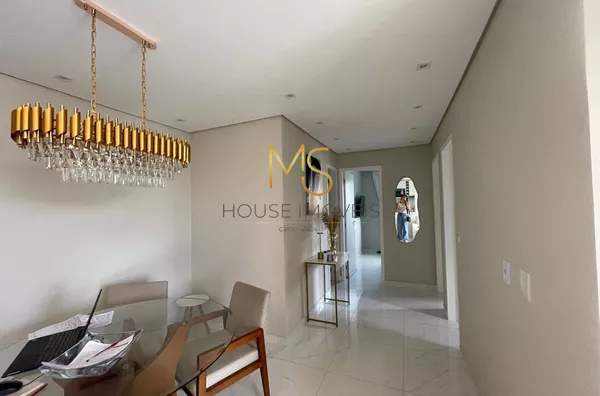 Apartamento para aluguel, com 3 dorms, sendo 1 suíte, cozinha planejada, sala no conceito aberto integrada a varanda gourmet toda envidraçada, vista livre, Jardim Belizário, Cotia - Foto 4