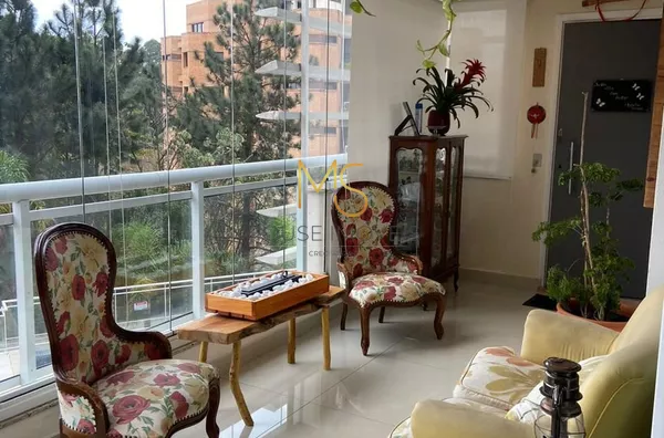 Apartamento espetacular para venda, com quatro dormitórios, no Dezoito do Forte, em Alphaville, Barueri, SP - Foto 6