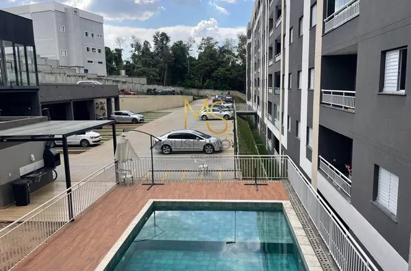 Apartamento para aluguel, com 3 dorms, sendo 1 suíte, cozinha planejada, sala no conceito aberto integrada a varanda gourmet toda envidraçada, vista livre, Jardim Belizário, Cotia - Foto 19