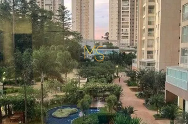Áreas internas do condomínio, com lindo paisagismo e espelhos d'água
