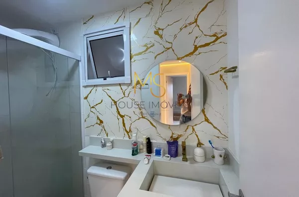 Apartamento para aluguel, com 3 dorms, sendo 1 suíte, cozinha planejada, sala no conceito aberto integrada a varanda gourmet toda envidraçada, vista livre, Jardim Belizário, Cotia - Foto 13