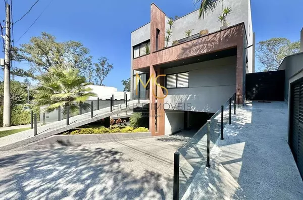 Casa p/ venda, IMPECÁVEL! 4 suítes, home-office, salão gourmet, piscina, na rua do Shopping Granja Viana! - Foto 6