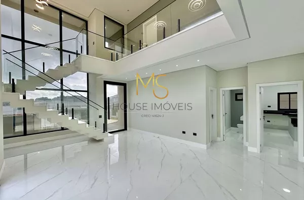 Casa novíssima em condomínio para venda, com quatro suítes, em Pitas, Cotia, SP - Foto 6