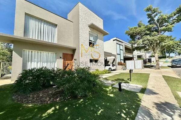 Casa para venda, Cond. Vintage - 3 suítes, moderna e integrada. Escritório, lareira, piscina e gourmet! Paisagem Renoir, Cotia - Foto 1