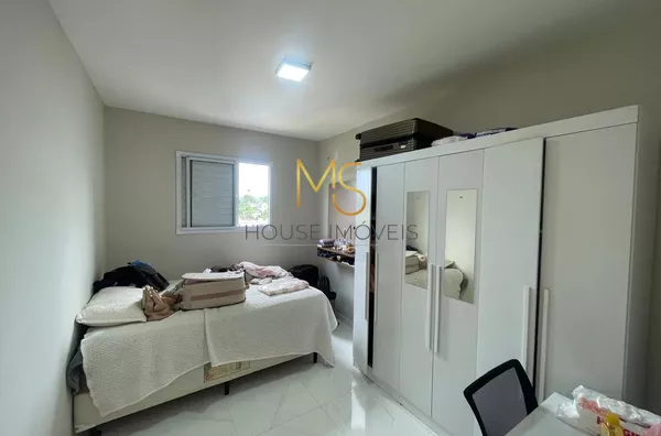 Apartamento para aluguel, com 3 dorms, sendo 1 suíte, cozinha planejada, sala no conceito aberto integrada a varanda gourmet toda envidraçada, vista livre, Jardim Belizário, Cotia - Foto 14