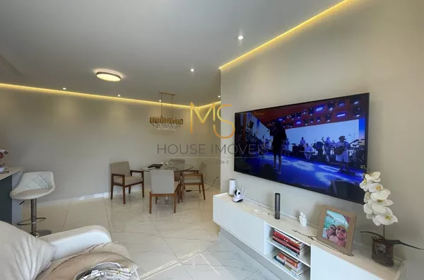 Apartamento para aluguel, com 3 dorms, sendo 1 suíte, cozinha planejada, sala no conceito aberto integrada a varanda gourmet toda envidraçada, vista livre, Jardim Belizário, Cotia - Foto 15