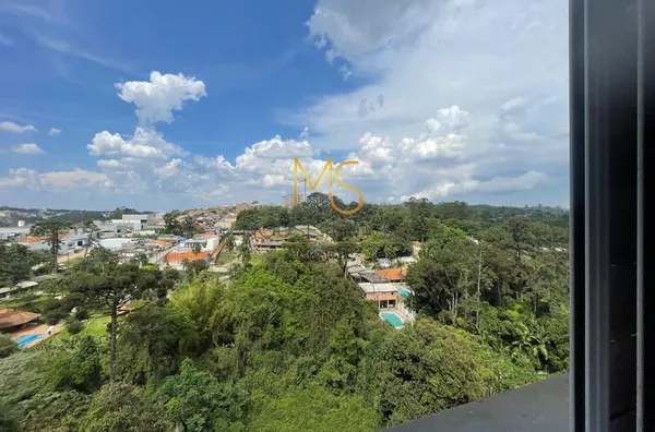 Apartamento para aluguel, com 3 dorms, sendo 1 suíte, cozinha planejada, sala no conceito aberto integrada a varanda gourmet toda envidraçada, vista livre, Jardim Belizário, Cotia - Foto 8