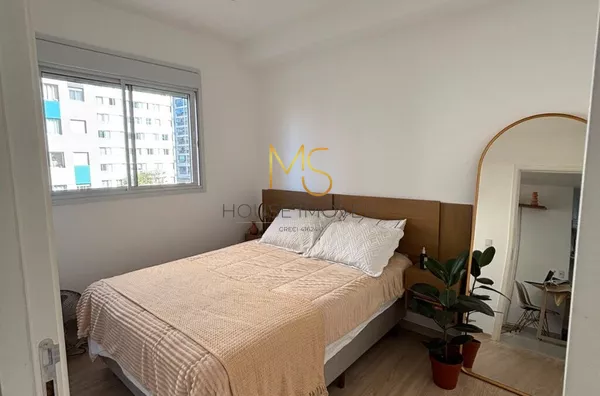 Apartamento para locacao, 2 Dormitorio(s), mobiliado Santo Amaro, São Paulo - Foto 10