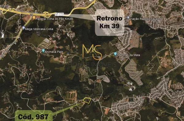 Terreno à venda, 18455 m² por R$ 7.000.000,00 - Taboleiro Verde - Cotia/SP - Foto 3